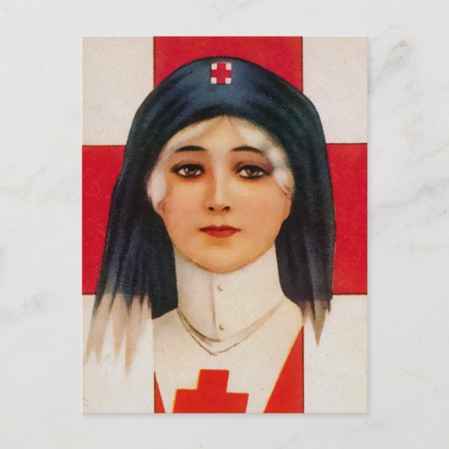 Vintage Nurse Postcard (Front)
