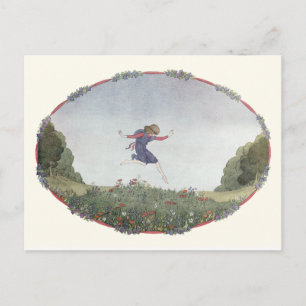 Vintage Nursery Rhyme by H. Willebeek Le Mair Postcard