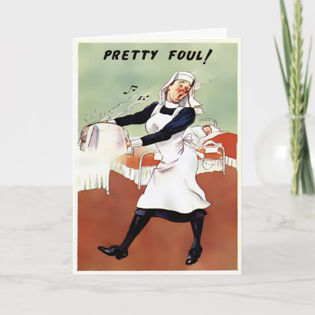 Vintage Nurses Day Card (Front)