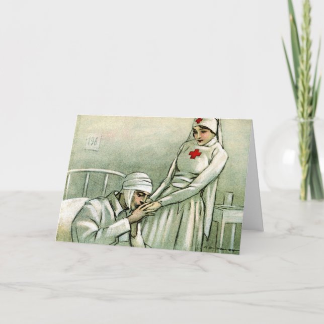 Vintage Nurses Day Card (Front)