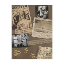 Vintage Nursing - Nurses Scrapbook Postcard