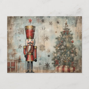 Vintage Nutcracker Soldier Postcard