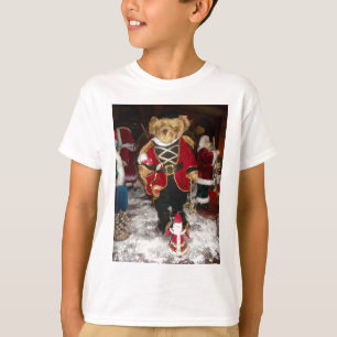 Vintage Nutcracker Soldier Teddy Bear Plush Christ T-Shirt