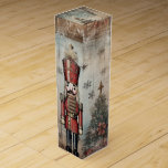 Vintage Nutcracker Soldier Wine Box<br><div class="desc">Introducing our Vintage Nutcracker Tin Soldier Wine Box – where the spirit of the holidays meets the sophistication of a fine vintage. Elevate your gift-giving or personal wine collection with a touch of nostalgic charm. Crafted with a vintage aesthetic, this wine box showcases the iconic nutcracker soldier against a backdrop...</div>