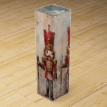 Vintage Nutcracker Soldier Wine Box<br><div class="desc">Introducing our Vintage Nutcracker Tin Soldier Wine Box – where the spirit of the holidays meets the sophistication of a fine vintage. Elevate your gift-giving or personal wine collection with a touch of nostalgic charm. Crafted with a vintage aesthetic, this wine box showcases the iconic nutcracker soldier against a backdrop...</div>