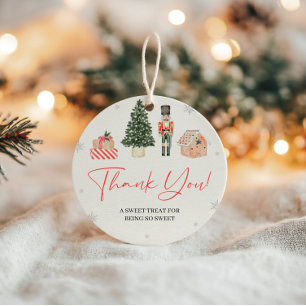 Vintage Nutcracker Winter Onederland Gift Tag