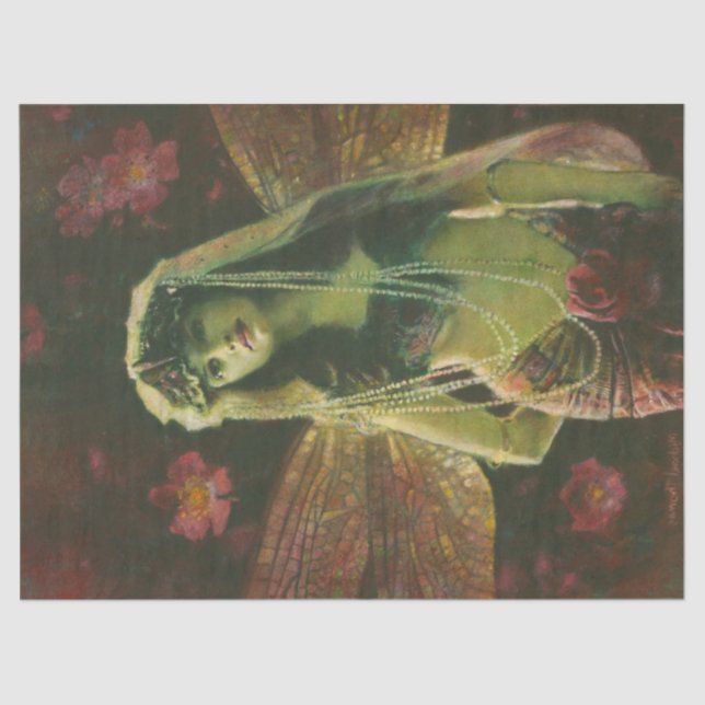 Vintage Nymph Tissue Paper (Front)
