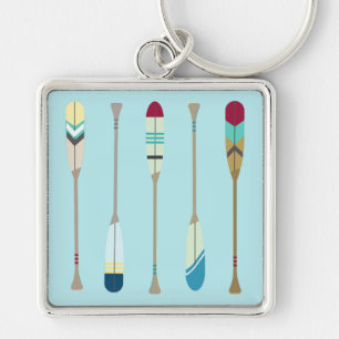 Vintage Oars Keychain