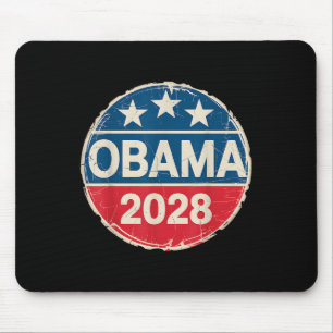 Vintage Obama 2028 Funny Political Patriotic Elect Mouse Pad