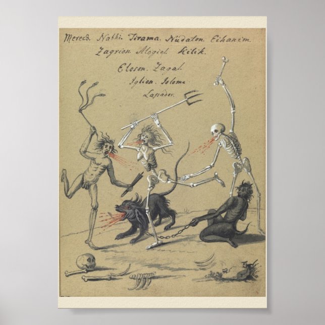 Vintage Occult  Poster (Front)