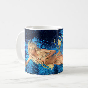  Vintage Ocean Mermaid   Coffee Mug