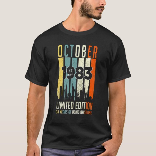 Vintage October 1983 T-Shirt (Front)