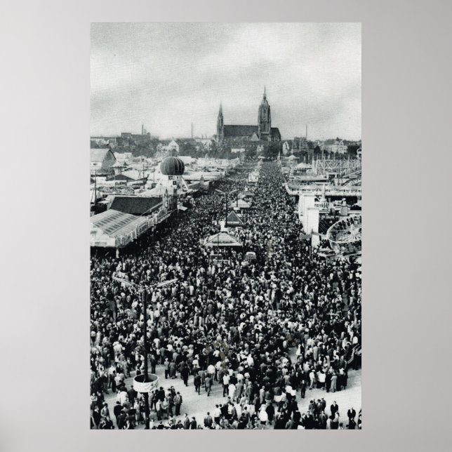 Vintage Octoberfest, Munich Poster (Front)