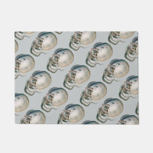 Vintage Octopus Argonaut, Marine Life Animals Doormat