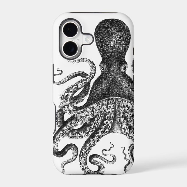 +|| Vintage Octopus ||+ Case-Mate iPhone Case (Back)