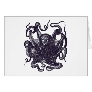 Vintage Octopus Illustration