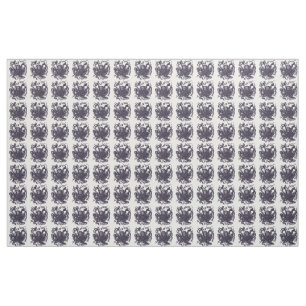 Vintage Octopus Illustration Fabric