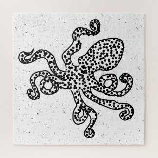 Vintage Octopus Jigsaw Puzzle