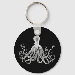 Vintage Octopus Keychain