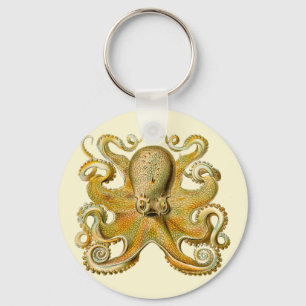 Vintage Octopus Keychain