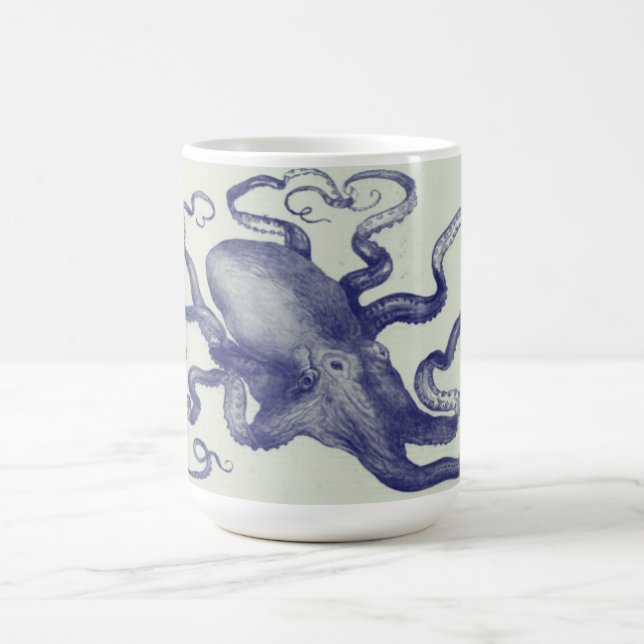 vintage octopus mug (Center)
