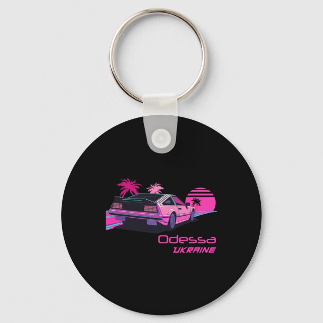 Vintage Odessa Ukraine  Keychain (Front)