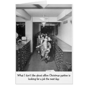 Vintage Office Christmas Parties,