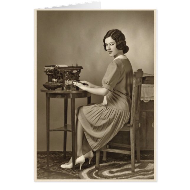 Vintage Office - Needs a Vacation, (Front)