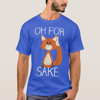 Vintage Oh Pour Le T-shirt Sake Fox