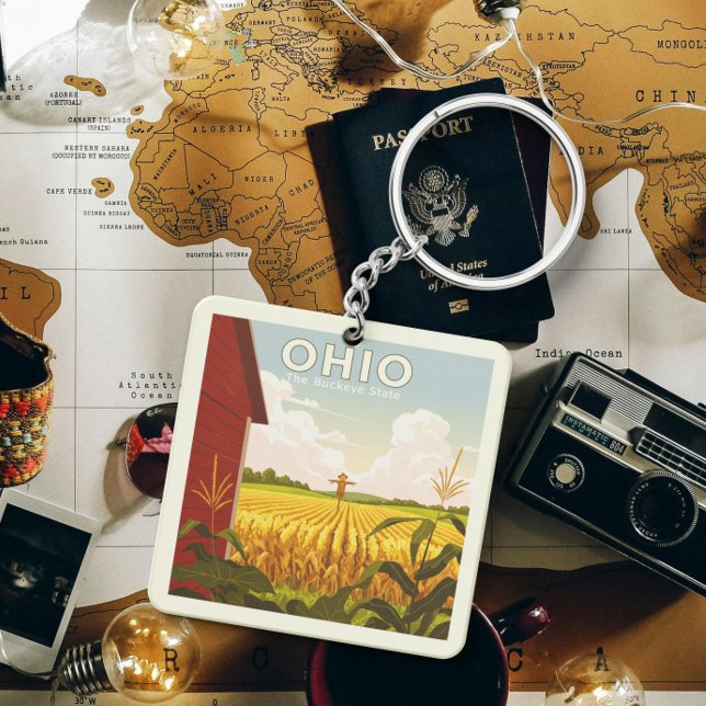 Vintage Ohio Keychain (Creator Uploaded)