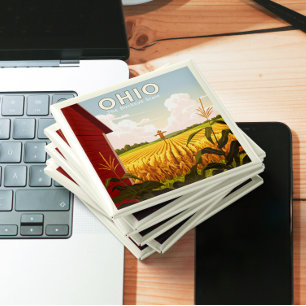 Vintage Ohio Magnet