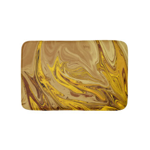 Vintage Oil Painting Best modern abstract art Bath Mat