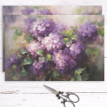 Vintage Oil Painting Lilacs and Leaves Decoupage Tissue Paper<br><div class="desc">Add a touch of vintage charm to your decoupage projects with this tissue paper featuring a beautiful oil painting of lilacs and leaves. This floral decoupage tissue paper is perfect for enhancing furniture,  crafts,  gifts,  and more with a delicate and feminine design.</div>