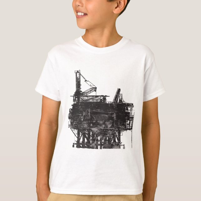 Vintage Oil Rig T-Shirt (Front)