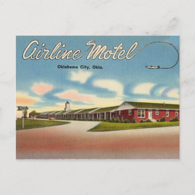 Vintage Oklahoma City, Oklahoma Postcard (Front)