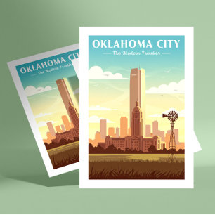 Vintage Oklahoma City Postcard
