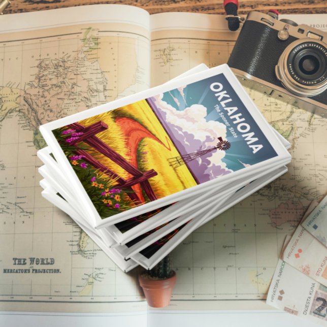 Vintage Oklahoma Magnet (Creator Uploaded)