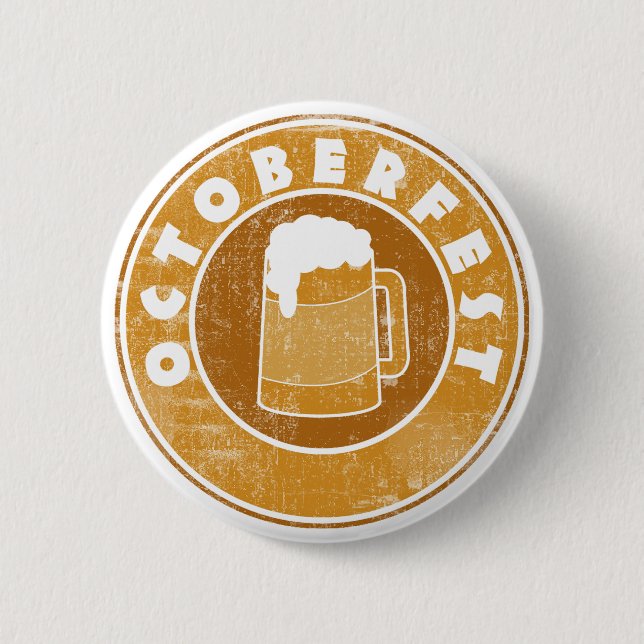 Vintage Oktoberfest button (Front)