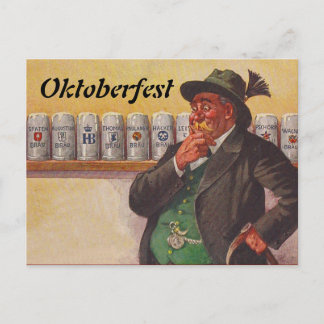 Vintage Oktoberfest Octoberfest Choix de cartes po