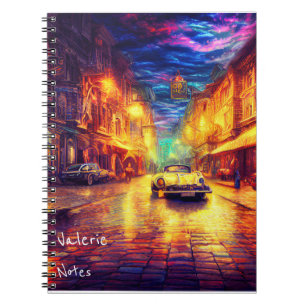 Vintage old City Notebook