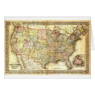 Vintage Old États-Unis États-Unis