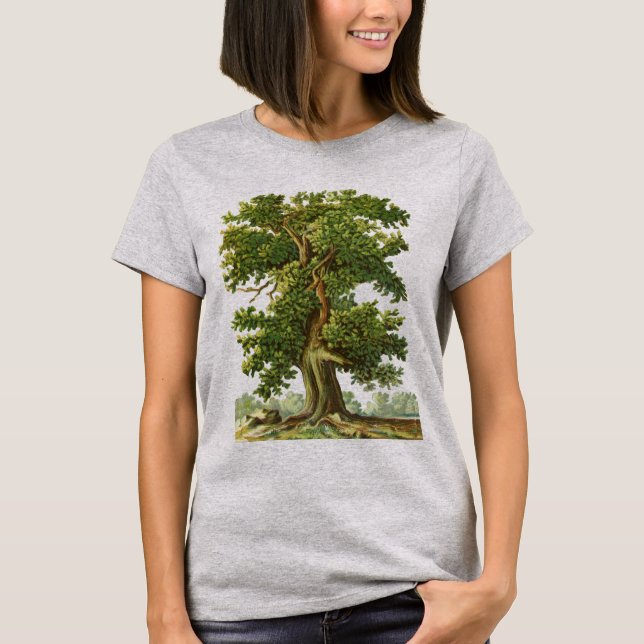 Vintage Old Oak Tree T-Shirt (Front)