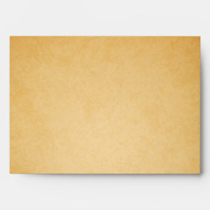 Vintage Old Paper Look Wedding Invitation Envelope
