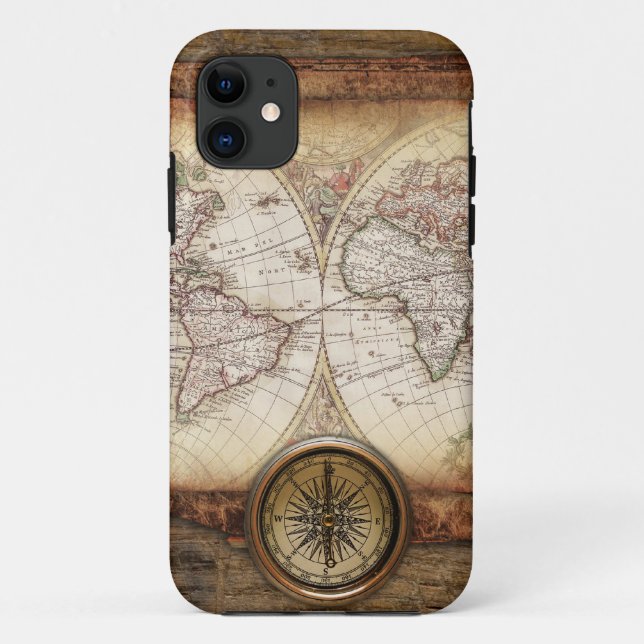 Vintage Old Photo Case-Mate iPhone Case (Back)