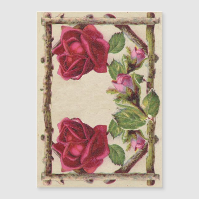 Vintage old rose rustic Victorian Antique Classic (Front)