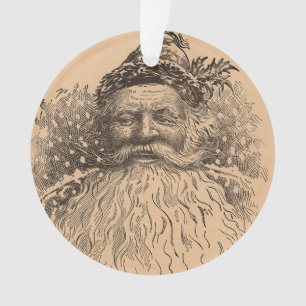 Vintage Old Saint Nick Ornament