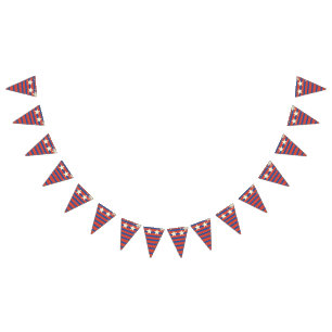 Vintage Old school Colours design, American Flag