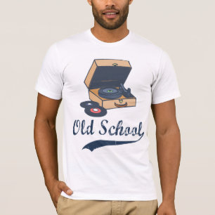 Vintage Old School Record Player T-Shirt