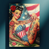 Vintage Old School Tattoo Pin Up