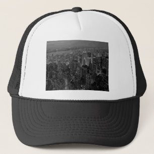 Vintage Old Style New York City Script Trucker Hat
